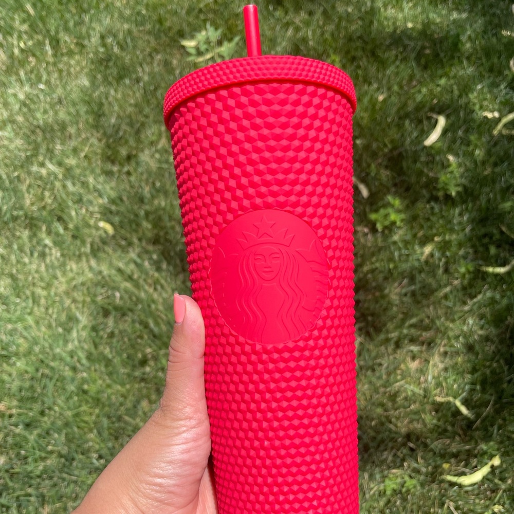 Starbucks 24oz Matte Red Tumbler Mexico Exclusive